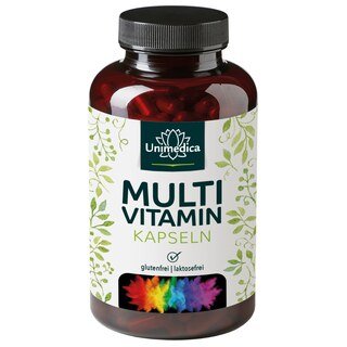 Multivitamin Kapseln - 180 Kapseln - von Unimedica/