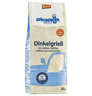 Dinkelgrieß Demeter-Bio - Spielberger Mühle - 500 g