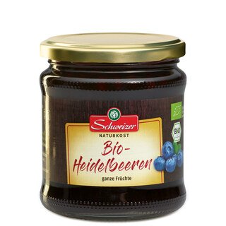 Bio-Heidelbeeren - Schweizer Naturkost - 350 ml/