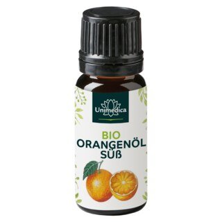 Bio Orangenöl - Bio Orange süß - natürliches ätherisches Öl - 10 ml - von Unimedica/