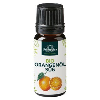 Bio Orangenöl - süß - natürliches ätherisches Öl - 10 ml - von Unimedica/