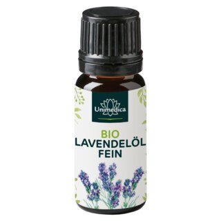 Bio Lavendel fein - natürliches ätherisches Öl - 10 ml - von Unimedica/