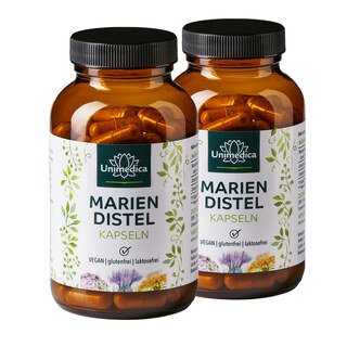 2er-Set: Mariendistel Komplex - 2 x 120 Kapseln - von Unimedica