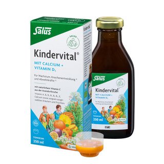 Kindervital® mit Calcium + Vitamin D3 - Salus® - 250 ml