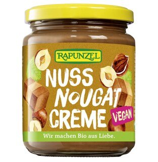 Nuss Nougat Creme Bio - Rapunzel - 250 g/