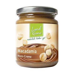 Macadamia Nuss-Creme Bio - Land Krone - 250 g/