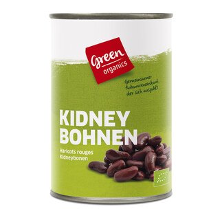 Kidneybohnen Bio - green organics - 400 g/