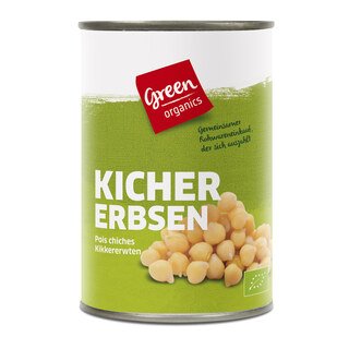 Kichererbsen Bio - green organics - 400 g/