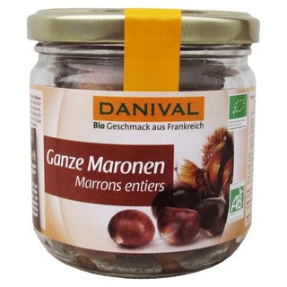 Ganze Maronen Bio - Danival - 320 g