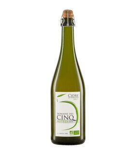 Cidre de Normandie Brut Apfelwein Bio - Domaine des Cinq Autels - 0,75 L