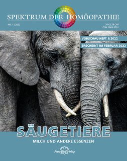 Spektrum der Homöopathie 2022-1, Säugetiere/Narayana Verlag
