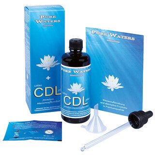 Lotus CDL plus (Chlordioxidlösung) Premium Wasseraufbereiter - Weiterentwicklung des bisherigen CDL und Lotus Power inklusive Pipette - 100 ml/