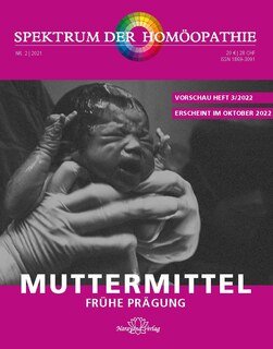 Spektrum der Homöopathie 2022-3, Muttermittel - E-Book/Narayana Verlag