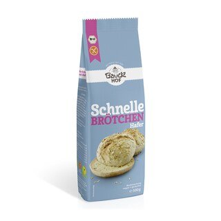 Schnelle Brötchen Hafer Bio - Bauckhof - 500 g/