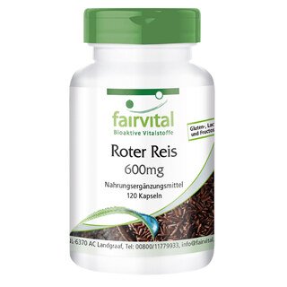 Roter Reis 600 mg - 120 Kapseln/