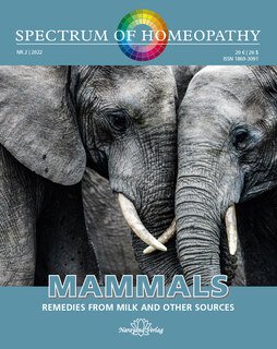 Spectrum of Homeopathy 2022-2, Mammals - eBook, Narayana Verlag