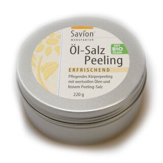 Öl-Salz Peeling erfrischend - Savion - 220 g/