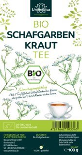 Bio Schafgarbenkrauttee - 100 g -  von Unimedica