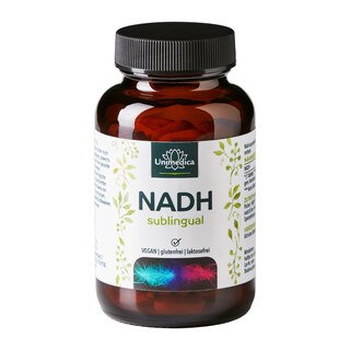 NADH sublingual - 20 mg pro Tagesdosis - 60 Tabletten - von Unimedica/ NADH sublingual - 20 mg pro Tagesdosis - 60 Tabletten - von Unimedica/