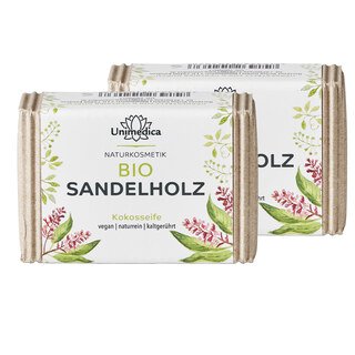 2er-Sparset: Bio Sandelholzseife - 2 x 100 g - von Unimedica/