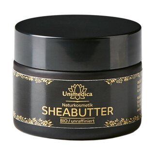 Bio Sheabutter - unraffiniert - 50 ml - von Unimedica/