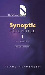 Synoptic Reference 1 - 505 Remedies - Imperfect copy, Frans Vermeulen