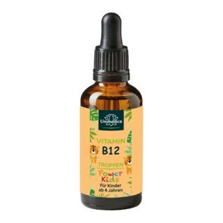 Power Kids - Vitamin B12 Tropfen - 10 ml - von Unimedica/