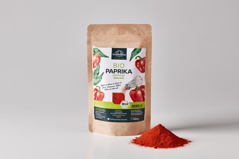 Bio Paprika - gemahlen - edelsüß - 250 g - von Unimedica