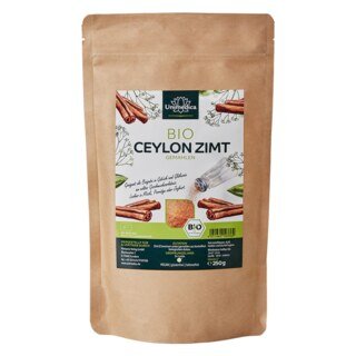 Bio Ceylon Zimt - gemahlen - 250 g - von Unimedica/
