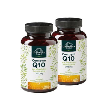 Lot de 2: Coenzyme Q10 gélules - 2 x 120 gélules - Unimedica/