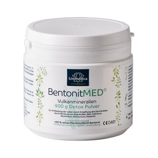 Bentonite Med Poudre détox - 400 g - par Unimedica/