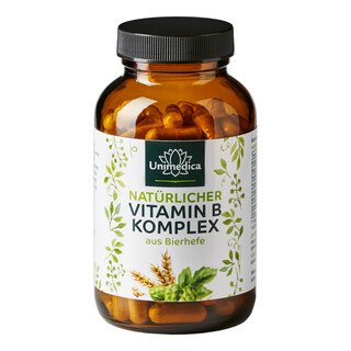 Vitamin B Complex from Brewer's Yeast + B-Vitamines  120 capsules  Unimedica/