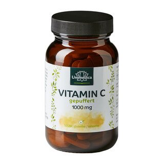 Vitamin C gepuffert - 1000 mg - 60 Tabletten - von Unimedica/