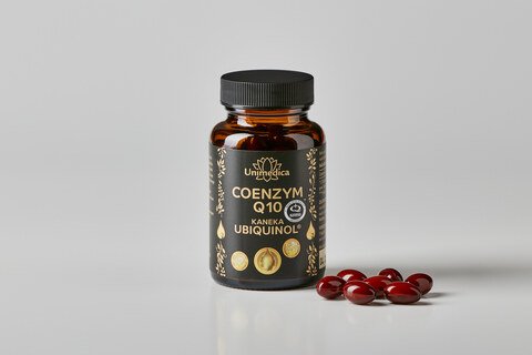 Coenzyme Q10 - KANEKA Ubiquinol® - Principe actif premium du leader du marché japonais Kaneka - 100 mg par dose journalière - 60 gélules molles - par Unimedica