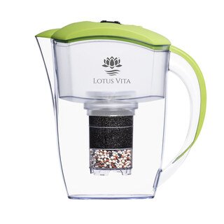Filterkaraffe Pistazie Esbrit NATURA PLUS®  - Lotus Vita/