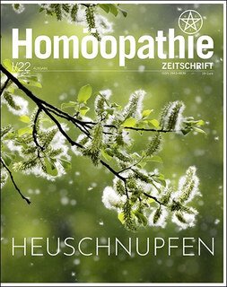 Homöopathie Zeitschrift 2022/1 - Heuschnupfen/Homöopathie Forum e.V.