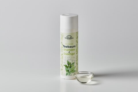 Tea Tree Shampoo & Shower Gel - 200 ml - from Unimedica