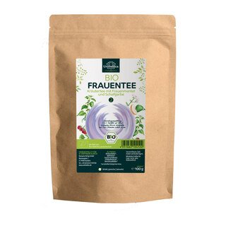 Bio Frauentee 2 - Kräutertee mit Schafgarbe und Frauenmantel - 100 g - von Unimedica Bio Frauentee 2 - Kräutertee mit Schafgarbe und Frauenmantel - 100 g - von Unimedica