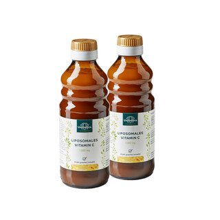 2er-Sparset: Liposomales Vitamin C - 1.000 mg pro Tagesdosis (10 ml) - 2 x 250 ml - von Unimedica/