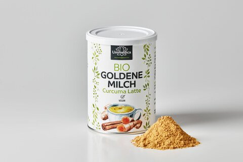 Bio Goldene Milch - Kurkuma Latte - 250 g - vegan - von Unimedica