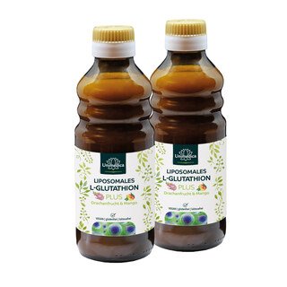 2er-Sparset: Liposomales L-Glutathion PLUS Drachenfrucht & Mango - 2 x 250ml  - von Unimedica/