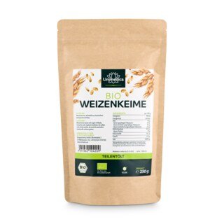 Bio Weizenkeime - teilentölt - 250 g - von Unimedica/