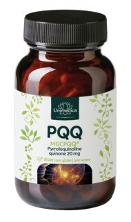 PQQ (MGCPQQ) pyrroloquinoline quinone - 20 mg par dose journalière (1 gélule) - 60 gélules - par Unimedica