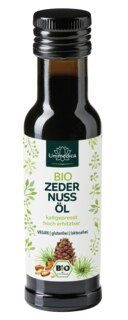 Zedernussöl kaltgepresst Bio - Sibirien - 100 ml - von Unimedica