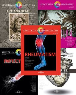 Set - Spectrum of Homeopathy - Life and Death, Addiction, Iron series, Rheumatism, Infections/Narayana Verlag