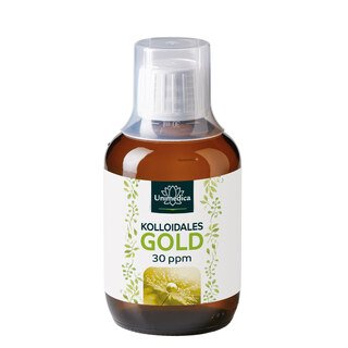 Kolloidales Gold - 30 ppm - 200 ml - von Unimedica/