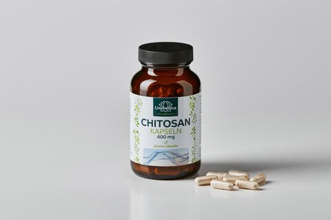 Chitosan Kapseln - 3.600 mg pro Tagesdosis - 120 Kapseln - von Unimedica