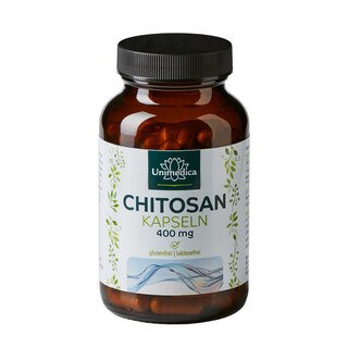 Chitosan Kapseln - 3.600 mg pro Tagesdosis - 120 Kapseln - von Unimedica/