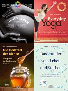 4er-Set - Unimedica Bücher - Das Wunder vom Leben und Sterben/ Everyday Yoga/Die Heilkraft der Bienen/ Spektrum Neues Leben/Narayana Verlag