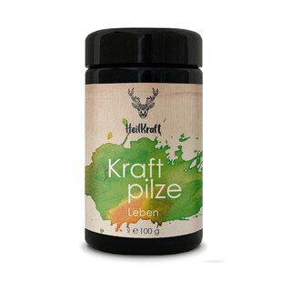 Kraftpilze Leben - Vitalpilz Synergetikum von Heilkraft Lebenskraft Manufaktur - 100 g